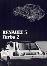 Catalogue brochure renault d'occasion  Saône
