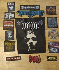 Various band patches for sale  CARLISLE