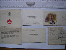 Lot carte visite d'occasion  Dijon
