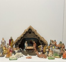 Vintage 1940s chalkware d'occasion  Expédié en Belgium