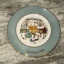 Avon christmas plate for sale  Floral Park