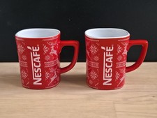 Rot nescafe weihnachtsbecher gebraucht kaufen  Königswinter