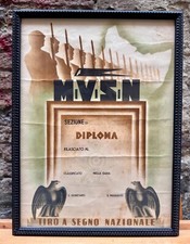 Diploma mvsn tiro usato  Siena