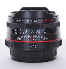 Pentax pentax 15mm for sale  SWINDON