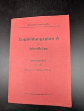 Buch zugbildungsplan deutsche gebraucht kaufen  Hannover