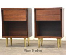Refinished walnut brass for sale  Nashua