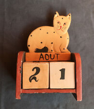 Vintage calendario perpetuo usato  Roma