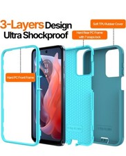 Capa TPU T3 resistente à prova de choque para Motorola Moto G Play/G Power 5G 2024 comprar usado  Enviando para Brazil