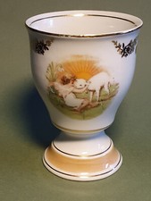 Biedermeier becher bemalt gebraucht kaufen  München
