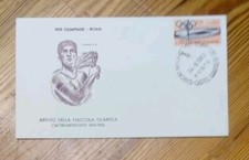 Fdc olimpiadi 1960 usato  Italia