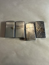 Lot zippo slim for sale  Corning