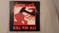 Metallica Kill 'Em All Megaforce Silver label 2nd Pressing VG+ segunda mano  Embacar hacia Argentina