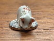 Tiny porcelain pig for sale  EDINBURGH