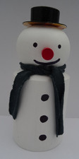 Snowman christmas stand for sale  BOURNEMOUTH