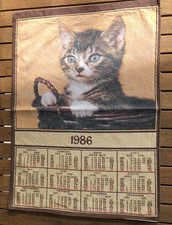 Geschirrtuch kalender 1986 gebraucht kaufen  Schweinfurt