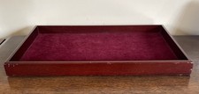 Wooden burgundy coloured for sale  CHIPPING CAMPDEN