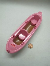 FISHER PRICE Loving Family Dollhouse CAIAQUE ROSA CANOA BARCO para CAMPISTAS CAMPING comprar usado  Enviando para Brazil