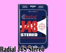 Guitarra/baixo Radial Engineering J48-STEREO Active DI - 100% perfeito na caixa de fábrica comprar usado  Enviando para Brazil