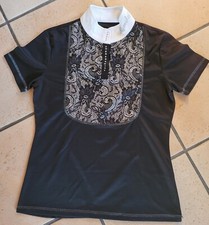 Schwarz silberne turnierbluse gebraucht kaufen  Herbolzheim