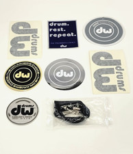 Drums stickers 7pcs for sale  San Diego