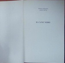 Emile gaboriau cane usato  Italia