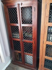 Sheesham jali cupboard for sale  POOLE