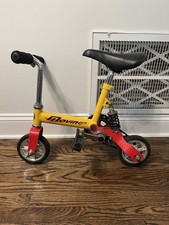 Mini bicicleta vintage Moving’N Stunt palhaço circo amarela comprar usado  Enviando para Brazil