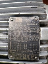 Motor eléctrico industrial severo WEG W21 número de modelo 01036EP3E251T segunda mano  Embacar hacia Mexico