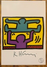 Poster firmato keith usato  Umbertide