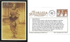 Postcard amy johnson for sale  CHESTER