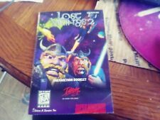 Usado, Lost Vikings 2 autêntico manual apenas Super Nintendo SNES (veja descrição). comprar usado  Enviando para Brazil