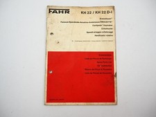 Fahr kh22 kh22d d'occasion  Expédié en Belgium