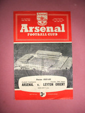 Arsenal leyton orient for sale  TELFORD