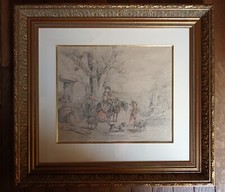 Magnifique grand dessin d'occasion  Avon