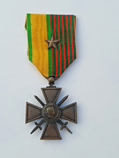Croix guerre ruban d'occasion  Menton