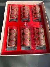 Verres orangeade vintage d'occasion  Franqueville-Saint-Pierre