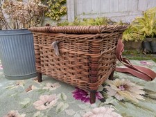 Fishing creel basket for sale  NUNEATON