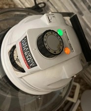 Galoping Gourmet Perfection Aire 707 Vintage Branco Panela de Ar Quente Vidro com Racks comprar usado Galoping Gourmet Perfection Aire 707 Vintage Branco Panela de Ar Quente Vidro com Racks comprar usado  Enviando para Brazil