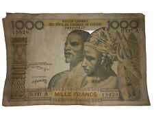 Billet 1000 francs d'occasion  Canet-en-Roussillon