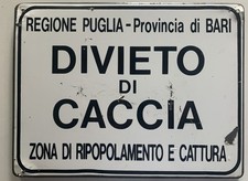 Vintage cartello insegna usato  Gioia del Colle