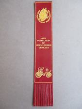 Leather bookmark lincolnshire for sale  NORWICH