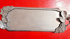 Plateau étain vieux d'occasion Plateau étain vieux d'occasion  Surgères