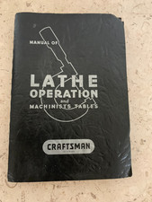 Manual lathe operation for sale  Omaha