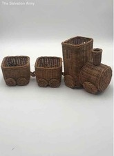 Vintage brown wicker for sale  Indianapolis