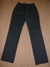 Pantalon gris droit d'occasion  Saint-Galmier