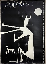 Picasso poster originale usato  Torino