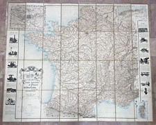 Oversize road map d'occasion  Paris VI