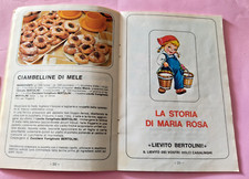 Collezionismo ricette dolci usato  Paterno