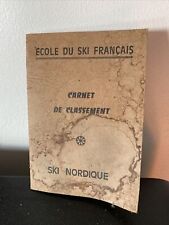 Ancien carnet classement d'occasion  Aix-les-Bains