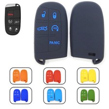 Usado, Capa silicone chave de carro para Jeep Cherokee para Dodge Durango para Chrysler 200 comprar usado  Enviando para Brazil